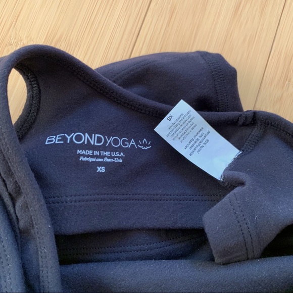 Beyond Yoga Black Studio Crop Tank XS - Picture 3 of 5
